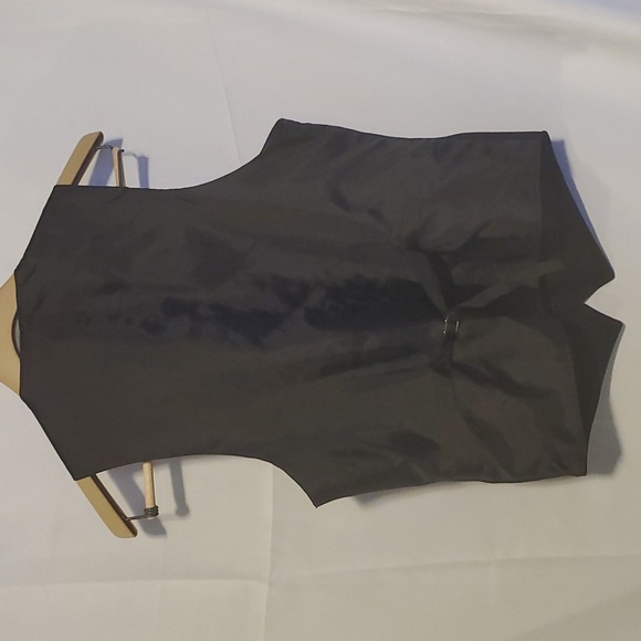 JF J.Ferrar Black Button Up Vest Size Small - Picture 2 of 4